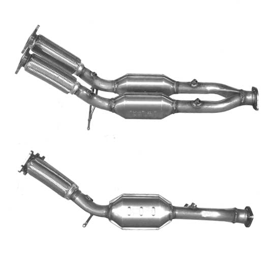 BM Cats Petrol Catalytic Converter - BM90899 with Fitting Kit - FK90899 fits Volvo
