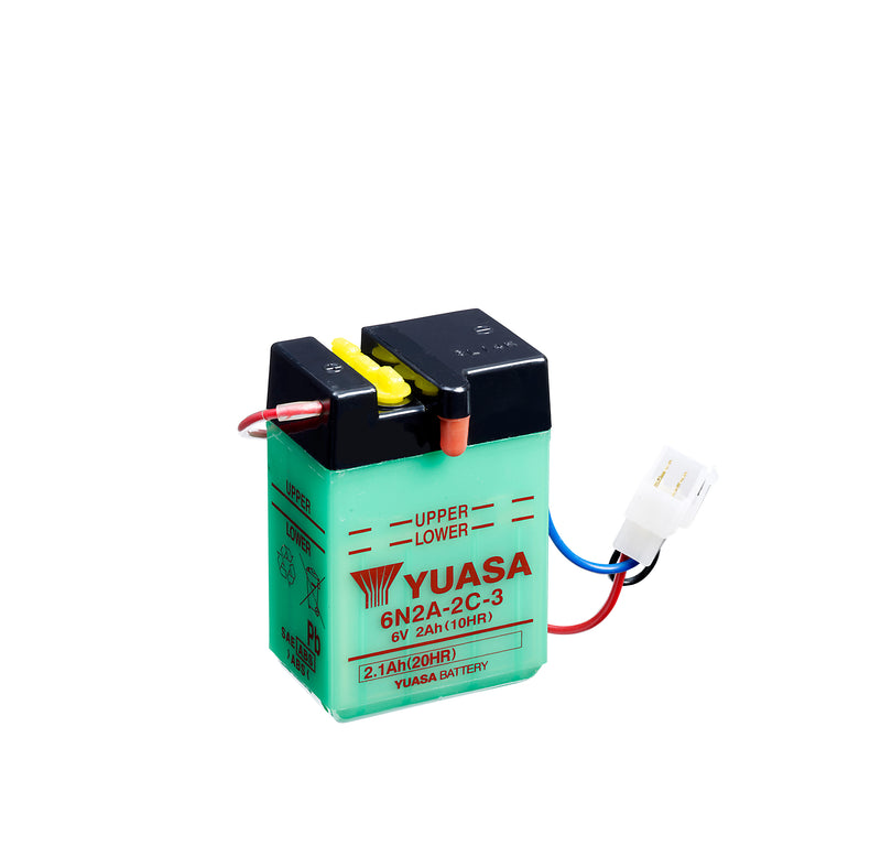 6N2A-2C-3 (DC) 6V Yuasa Conventional Battery (5470979358873)