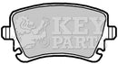 Key Parts Brake Pad Set - KBP2139 fits Audi A4,A6,A8 2002-