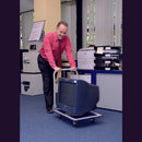 Platform Trolley with Folding Handle, 630 x 480 x 850mm, 150kg