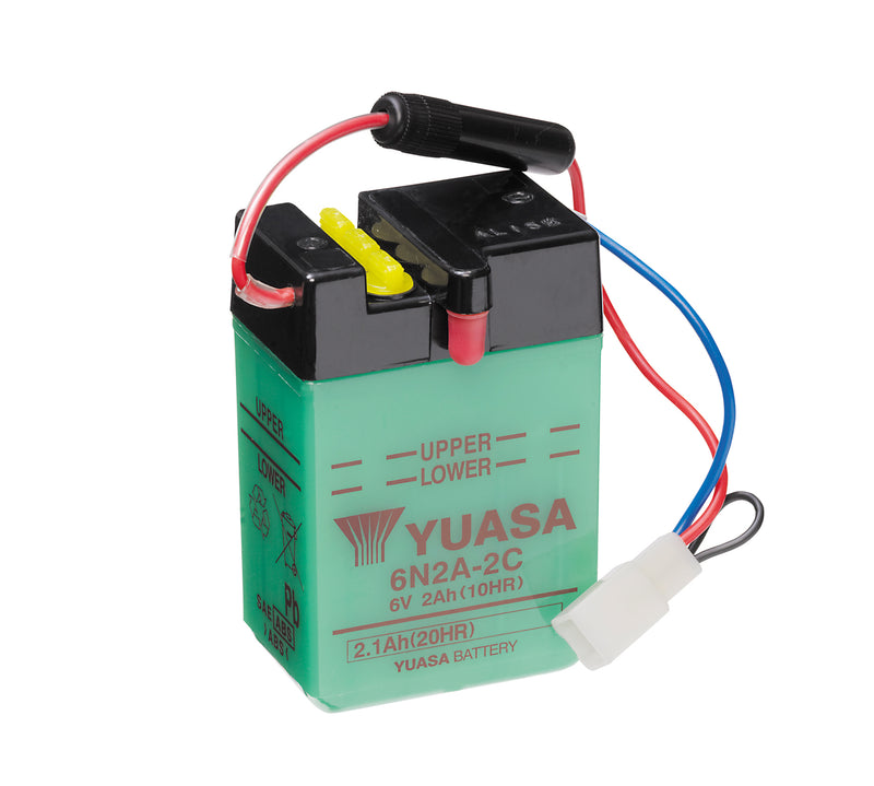 6N2A-2C (DC) 6V Yuasa Conventional Battery (5470964285593)