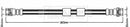 Borg & Beck Brake Hose Part No -BBH8369