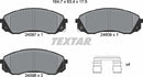 Hyundai Kia, Brake Pad Set - Textar 24597012154601