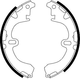Mintex Brake Shoes fits -Toyota MFR339 (also fits other vehicles)