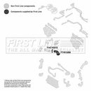 First Line Turbo Hose  - FTH1388 fits GM Vectra 1.9D 16V 05-08