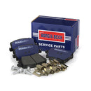 Borg & Beck Rear Brake Pad Set - BBP1877 fits VW A3, Touran 03-