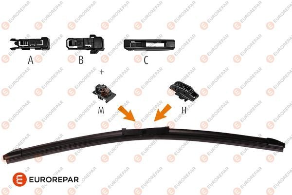 Eurorepar Wiper Blade - 1635454880
