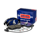 Borg & Beck Front Brake Pad Set - BBP2045 fits VAG A4 A5 Q5 07-