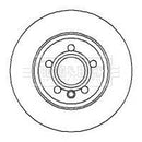 Borg & Beck Brake Disc Pair  - BBD4278 fits VW Sharan, Galaxy 00-