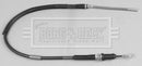 Borg & Beck Brake Cable - BKB2153 fits Land Rover Defender 90/110 90-