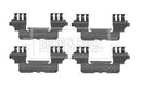 Borg & Beck Fitting Kit -  Pads  - BBK1572 fits Toyota Camry (XV50) 9/11-