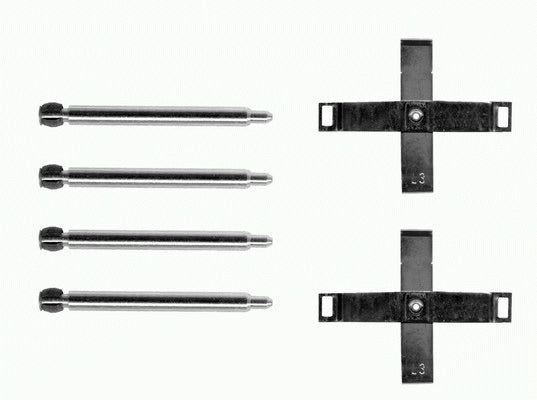 Textar Brake Pad Fitting Kit - 82025800