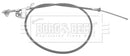 Borg & Beck Brake Cable- LH Rear -BKB2728