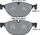 Textar Brake Pad Set - 2598201