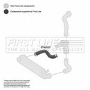 First Line Turbo Hose  - FTH1327 fits Mercedes 203 C200, C220