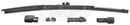 Borg & Beck Wiper Blade Rear Flat  - BW15RF fits Rear Flat Wiper Blade 15