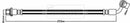 Borg & Beck Brake Hose  - BBH8606 fits TOYOTA L.Cruiser 01/10-08/13