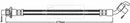 Borg & Beck Brake Hose  - BBH8195 fits Nissan Murano (Z50) 11/04-08
