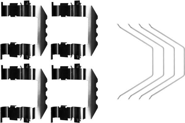 Textar Brake Pad Fitting Kit - 82549700