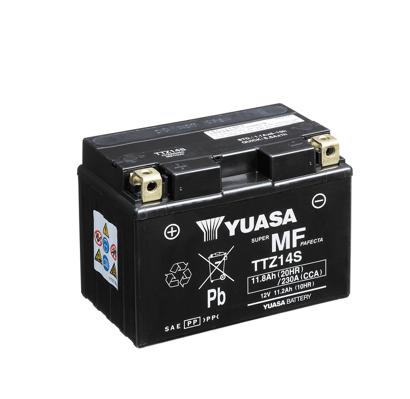 TTZ14S (CP) 12V Yuasa MF VRLA Battery (5470967726233)