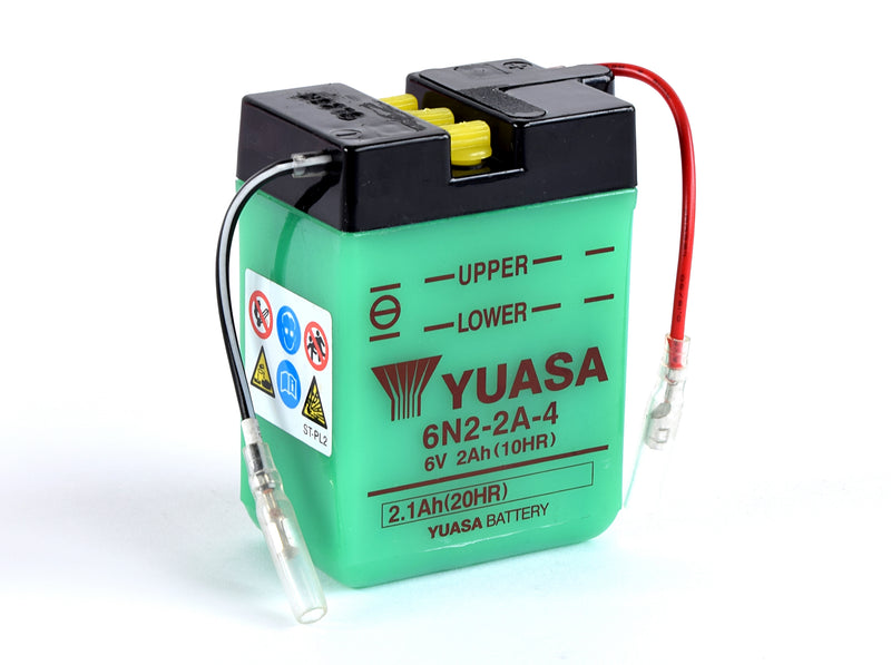 6N2-2A-4 (DC) 6V Yuasa Conventional Battery (5470968447129)