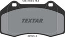 Renault, Brake Pad Set - Textar 2416201