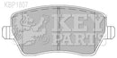 Key Parts Brake Pads  - KBP1807 fits Nissan Micra K12 03-