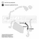 First Line Turbo Hose  - FTH1372 fits GM Vectra 2.2TD 02-