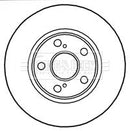 Borg & Beck Brake Disc Pair  - BBD4776 fits Toyota Prius 04-