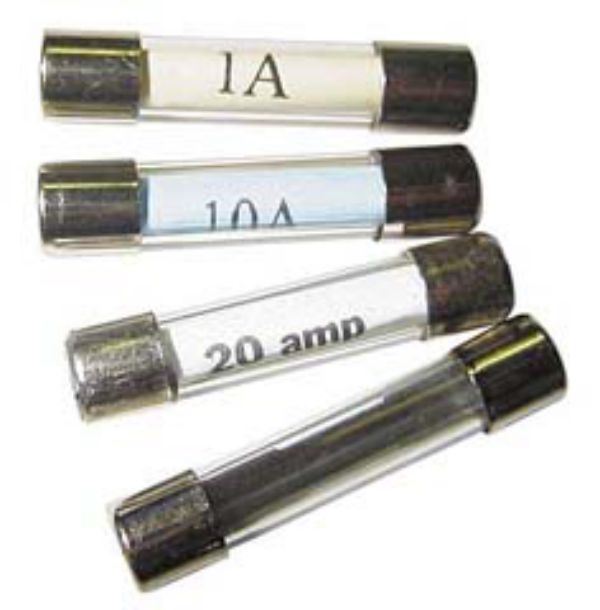 Pearl PWN420 Fuses - Assorted Glass - Pack of 4