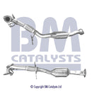 BM Cats Diesel Catalytic Converter - BM80668H with Fitting Kit - FK90785B