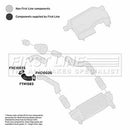 First Line Turbo Hose  - FTH1583 fits Ford Focus 1.8D 98-05