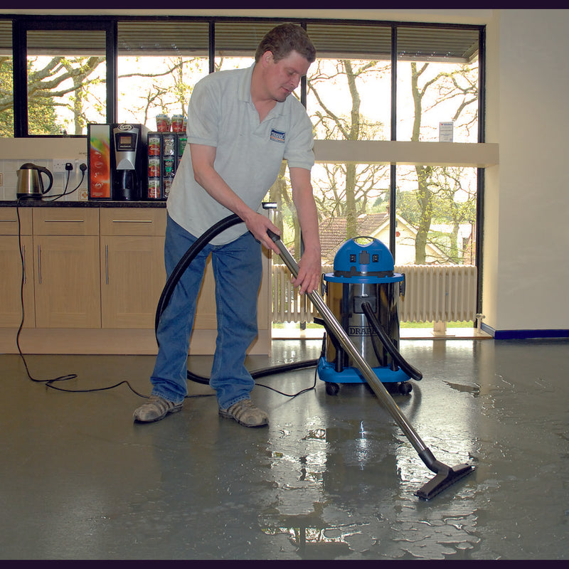 Wet & Dry Vacuum Cleaner with Stainless Steel Tank 50L 1400W & 230V