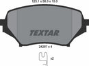 Mazda, Brake Pad Set - Textar 2429701