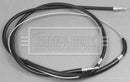 Borg & Beck Brake Cable - Rear -BKB2980