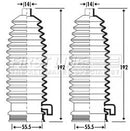 First Line Steering Gaiter Kit  - FSG3297 fits Ford Focus, Ka