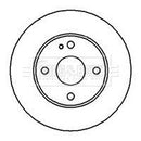 Borg & Beck Brake Disc Pair  - BBD4051 fits Mazda 323 89-, 121 (auto) 91-