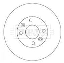 Borg & Beck Brake Disc Pair  - BBD4429 fits Kia Carens 02-