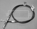Borg & Beck Brake Cable- LH Rear - BKB2067 fits Mazda 626 2.0 97-98