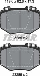 Textar Brake Pad Set - 2328501