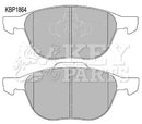 Key Parts Brake Pads  - KBP1864 fits Ford Focus C max 03-