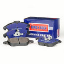 Borg & Beck Front Brake Pad Set - BBP2023 fits Jaguar S XF XJ XK 06-