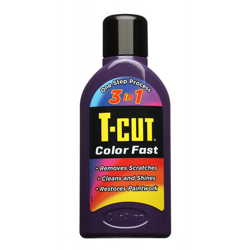 T-Cut Purple Scratch Remover Color Fast Paintwork Restorer Car Polish 500ml