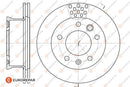Eurorepar Brake Disc - 1618882380