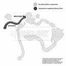 Borg & Beck Turbo Hose Part No -BTH1270