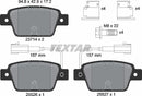 Textar Brake Pad Set - 2371403