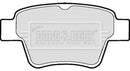 Borg & Beck Rear Brake Pad Set -BBP1920