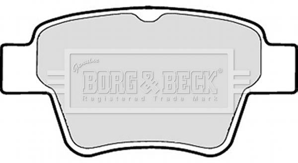 Borg & Beck Rear Brake Pad Set -BBP1920