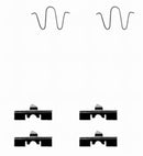 Textar Brake Pad Fitting Kit - 82051600