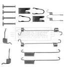 Borg & Beck Fitting Kit -  Shoes  - BBK6135 fits Ford